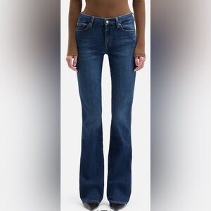 7 For All Mankind “Kimmie Bootcut” Dark Wash Stretch Jeans Size 30